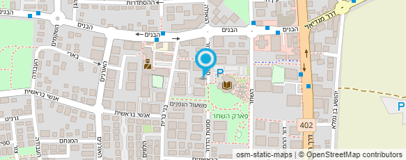 מפת הגעה אל אהרונסון יוסף