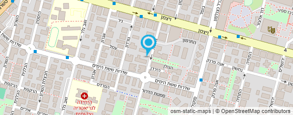 מפת הגעה אל בית תרבות ע"ש רייזל