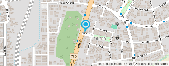 מפת הגעה אל מרכז הצעצוע והמחברת