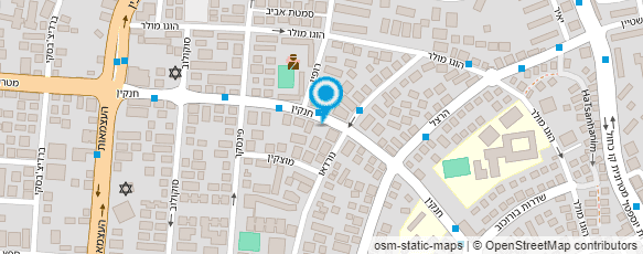 מפת הגעה אל מספרת יעל