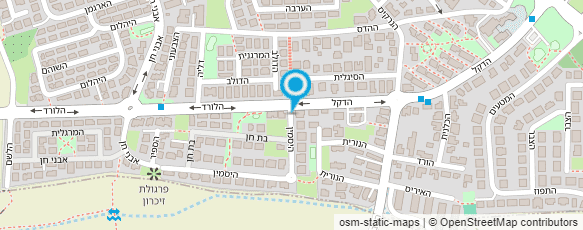 מפת הגעה אל מועצת פועלי תל-מונד