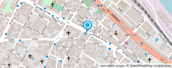 מפת הגעה אל פזגז חיפה בע"מ