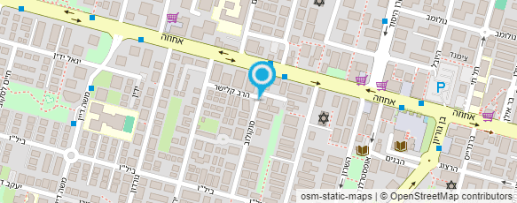 מפת הגעה אל רובינשטיין אברהם