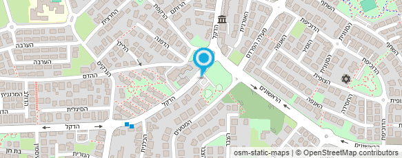 מפת הגעה אל מתנ"ס תל מונד