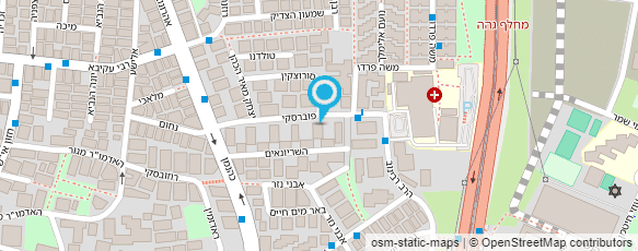 מפת הגעה אל מרכז מוסדות בית מלכה