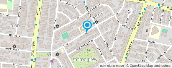 מפת הגעה אל ד"ר גלבר משה