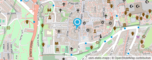 מפת הגעה אל דרדיקמן צבי