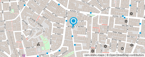 מפת הגעה אל ביהמ"ד דחסידי בעלזא