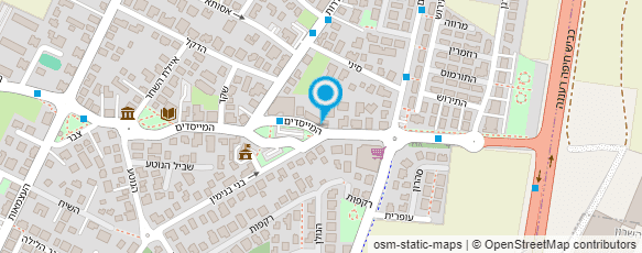 מפת הגעה אל מרכז האופניים