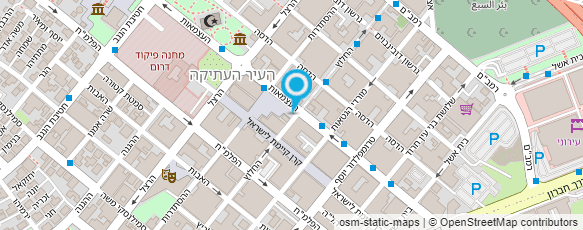 מפת הגעה אל מרכז הלבשה