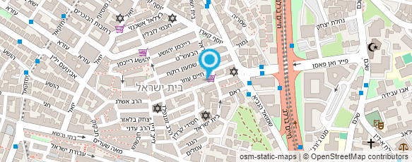 מפת הגעה אל וייס הלבשה לגברים ונוער