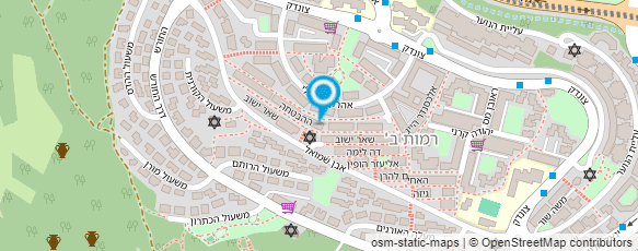 מפת הגעה אל בן-אמיר לסלי