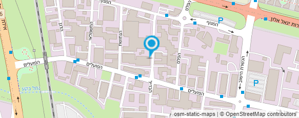 מפת הגעה אל אקרשטיין תעשיות בע"מ