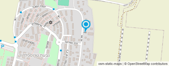 מפת הגעה אל פרידמן עדיאל