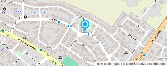 מפת הגעה אל כיכר מזל