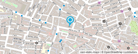 מפת הגעה אל כתר מתנות ותשמישי קדושה