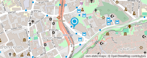 מפת הגעה אל מאפיית מוסררה