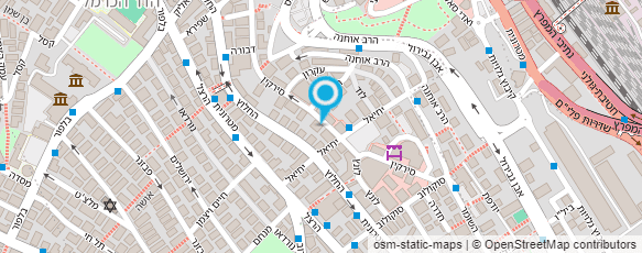 מפת הגעה אל חנניה אלימלך ובניו