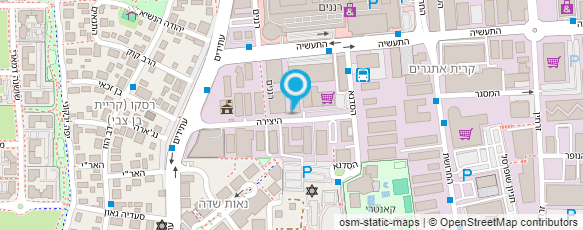 מפת הגעה אל נגריית רהיטים י. פוגל