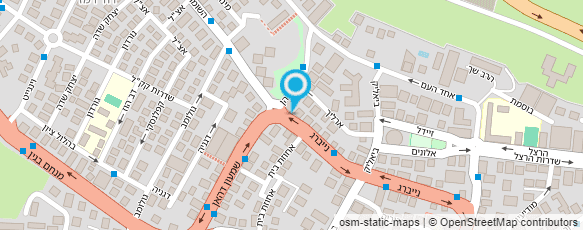 מפת הגעה אל רעות - סוכנות לביטוח