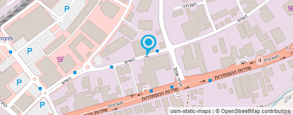 מפת הגעה אל אוגר הידראוליקה מפת הגעה אל אוגר הידראוליקה