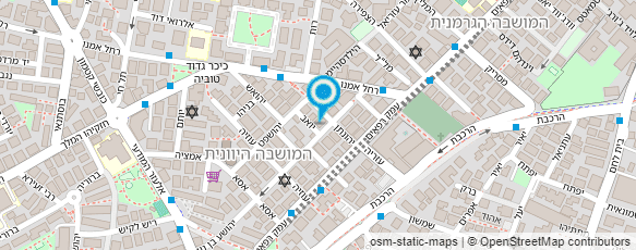 מפת הגעה אל גני ישראל