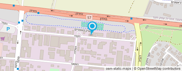 מפת הגעה אל המכונית נתניה - חלקי חילוף