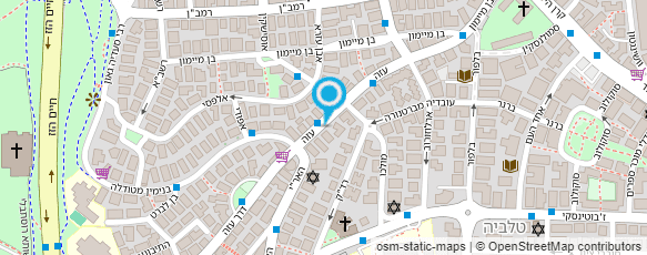 מפת הגעה אל רגב מאיר