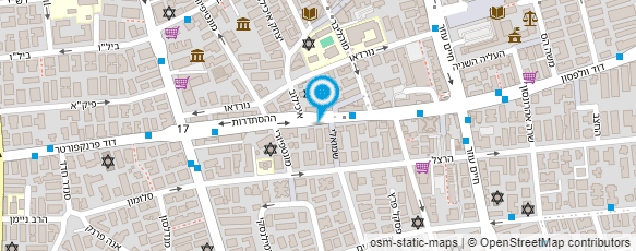 מפת הגעה אל בלונדר אורי