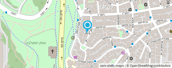 מפת הגעה אל ברוך אליהו