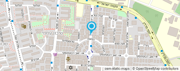 מפת הגעה אל השרברבון -קבלן אינסטלציה זיו קוקה