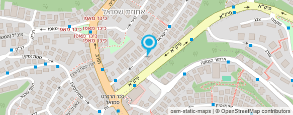 מפת הגעה אל ד"ר רות לירון