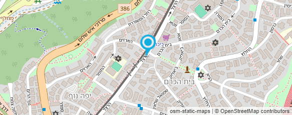 מפת הגעה אל עו"ד ונוטריון סנדובסקי דוד