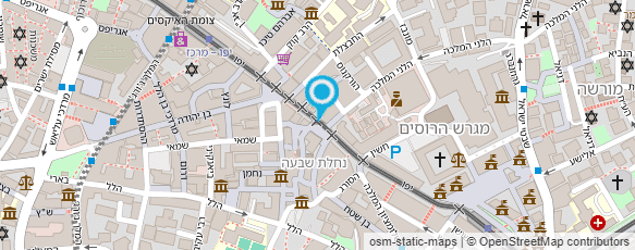 מפת הגעה אל עו"ד ונוטריון לזר בנימין