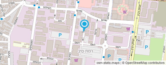 מפת הגעה אל אופטיקנה-חנות המפעל