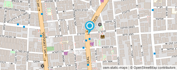 מפת הגעה אל עו"ד יצחק קלמנטינובסקי