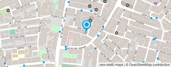 מפת הגעה אל מרכז מוסדות נדבורנה בארה"ק