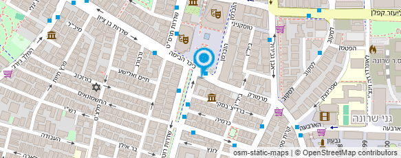 מפת הגעה אל סהר סטוביצקי ושות', עו"ד