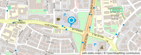 מפת הגעה אל קונסרבטוריון