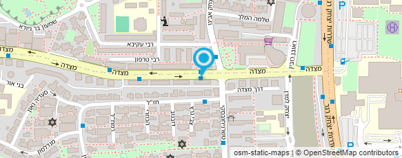 מפת הגעה אל מינימרקט מצדה