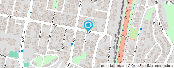 מפת הגעה אל גרוס יצחק - ת.י.ב