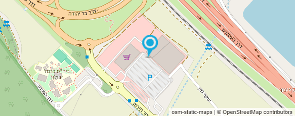 מפת הגעה אל משתלות יגור