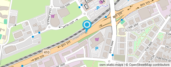 מפת הגעה אל קרור ע.מ.ל. רחובות בע"מ