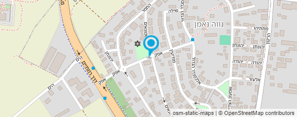 מפת הגעה אל בדולח דוד