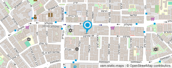 מפת הגעה אל גולדברג וולף שרותי ניהול בע"מ