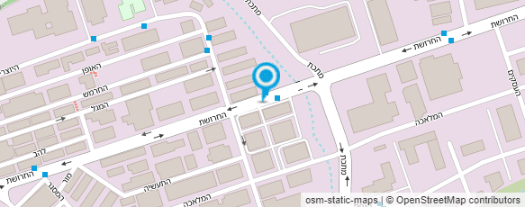 מפת הגעה אל י.ד. עיבוד שבבי והשחזות בע"מ