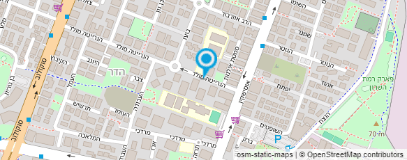 מפת הגעה אל ד"ר מצקר-עליון דורית