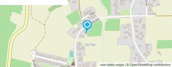 מפת הגעה אל משתלת פרדו