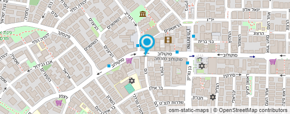 מפת הגעה אל אביר אברהם