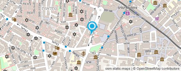 מפת הגעה אל עו"ד אברמוביץ' בן-ציון